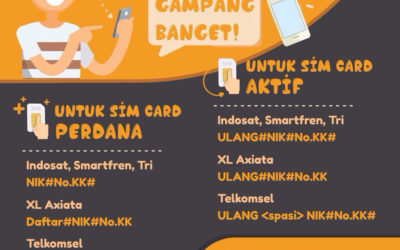 Jangan Bingung Beda Format, Ini Panduan Registrasi SIM Card
