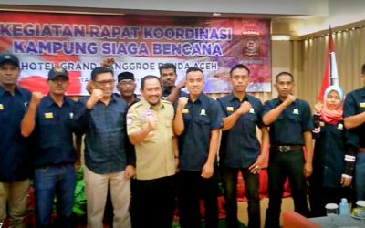 Dinsos Gelar Rapat Koordinasi Kampung Siaga Bencana (KSB) Se-Aceh