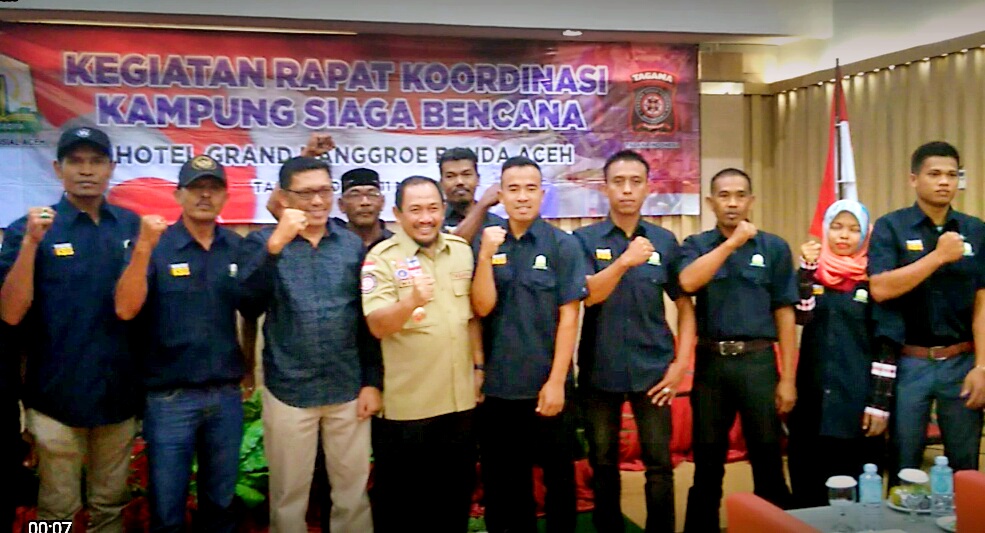 Dinsos Gelar Rapat Koordinasi Kampung Siaga Bencana (KSB) Se-Aceh