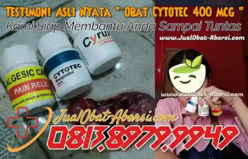 Memahami Proses Aborsi dengan Obat Cytotec 400 mcg: Keamanan dan Efektivitasnya