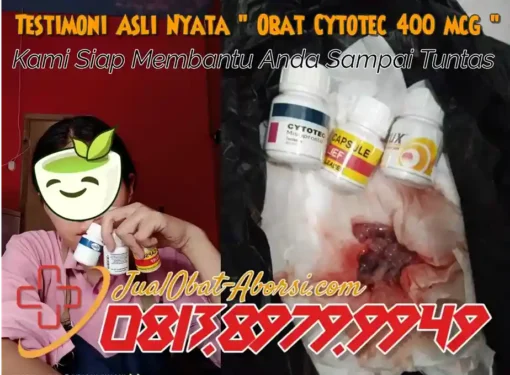Memahami Proses Aborsi dengan Obat Cytotec 400 mcg: Keamanan dan Efektivitasnya